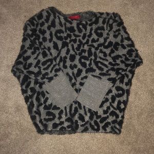 Cheetah sweater